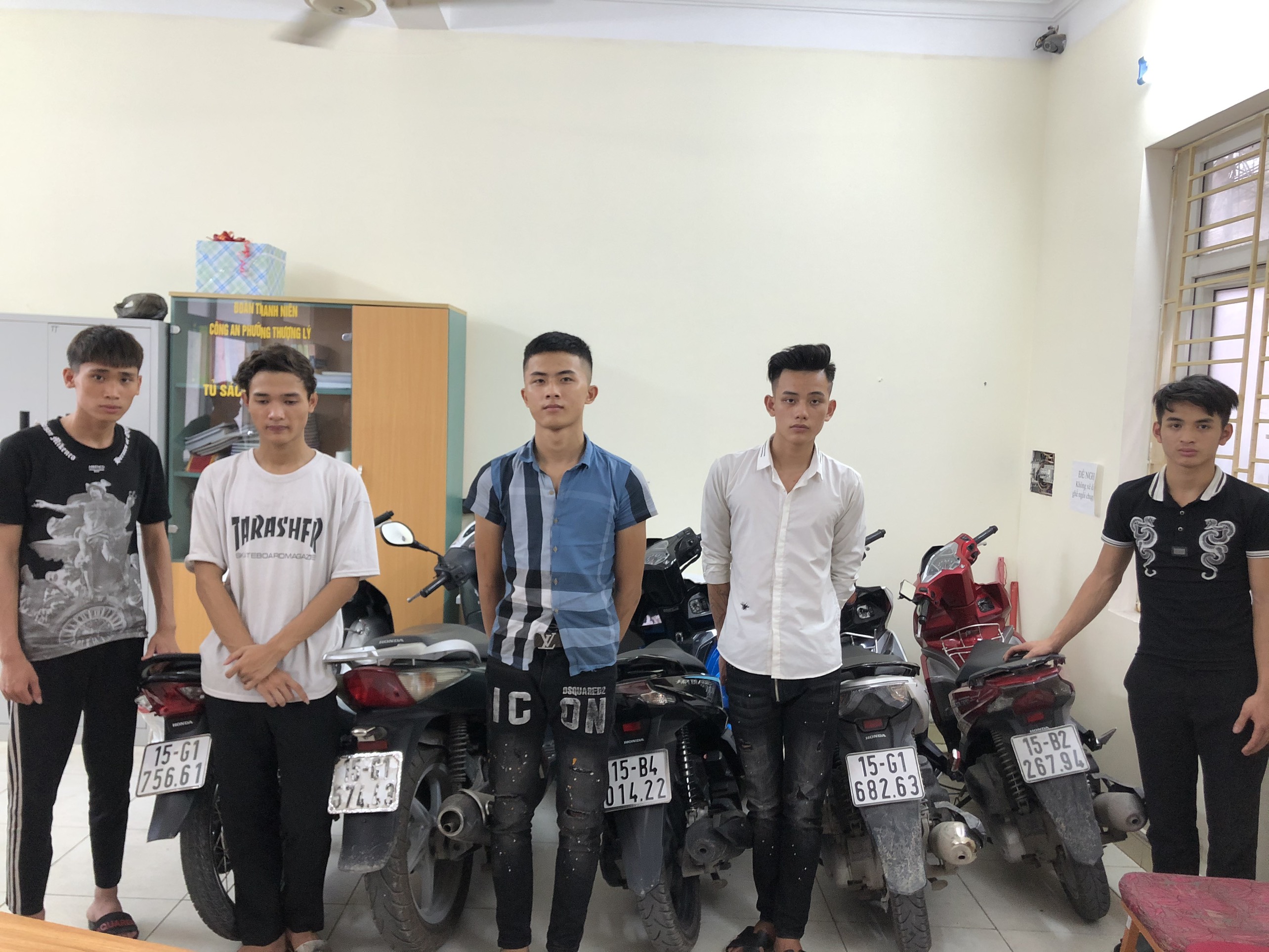 Công an quận Hồng Bàng: Tạm giữ 18 đối tượng gây rối trật tự công cộng